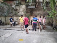 Asalwadi sanitation facilities opening ceremony